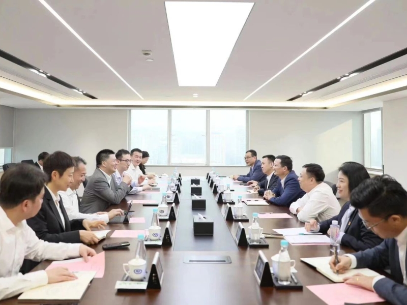 周军平走访厦门当地银行和企业 导入资源赋能华特集团高质量发展